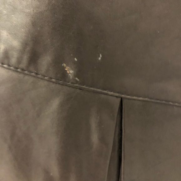 Vintage leather European high-waisted skirt, small - Picture 11 of 11